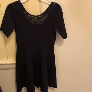 Navy blue dress